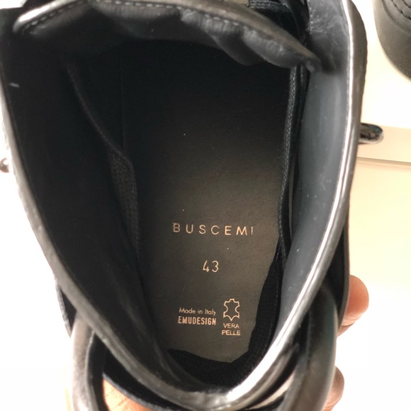 100mm Black Buscemi hi tops - Picture 5 of 8